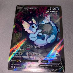 vaporeon V promo 