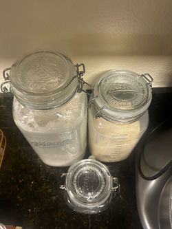Mason Craft & More Glass Jar Set of 3