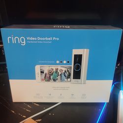 Ring video door bell pro