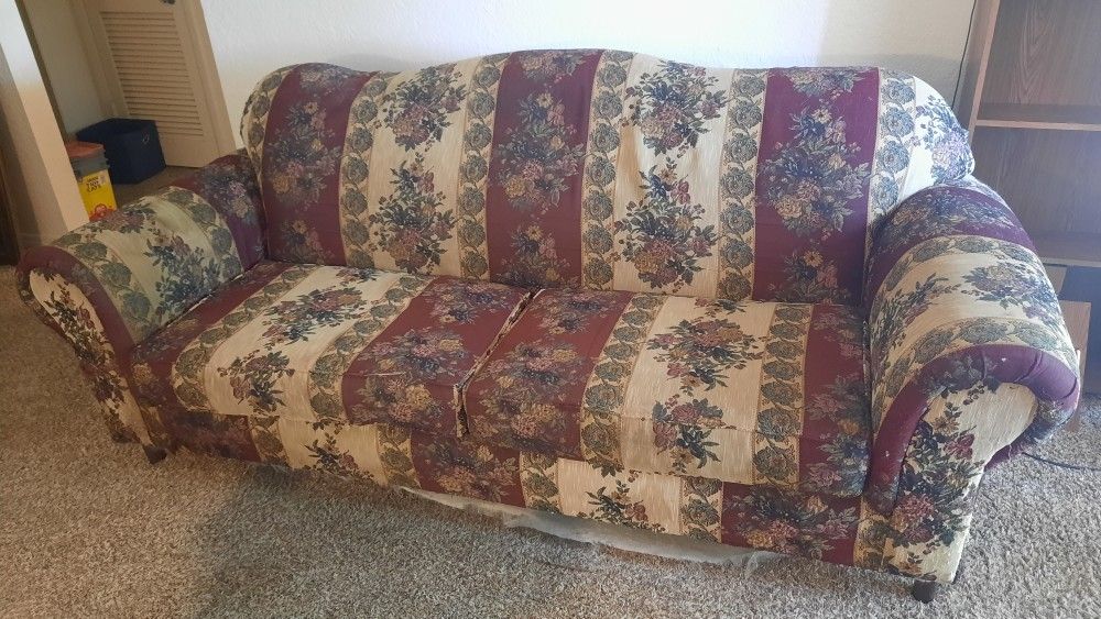 Floral Couch