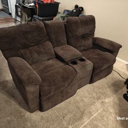 Couch -love Seat - Dual Recliner 