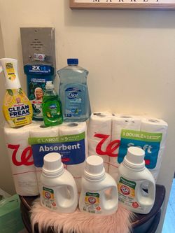 Household Cleaning & Laundry Supply Bundle