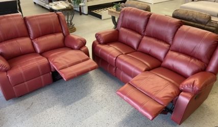 Sofá y Loveseat Reclinable. Entrega Inmediata 