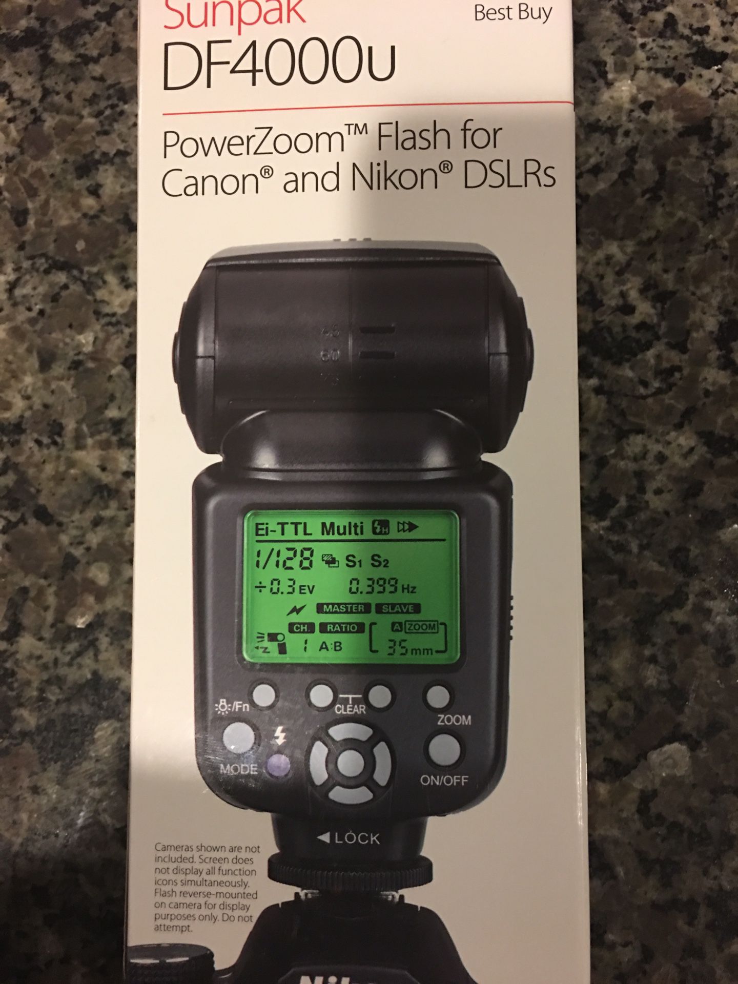 PowerZoom Flash for Canon and Nikon DSLRs