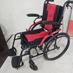 New Feather Weight  Manual Wheelchair  Overall Width 24 Inch