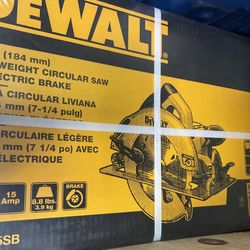Brand New Dewalt Saw With Cord