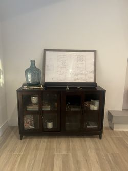 Wooden Credenza / Console Entertainment Center