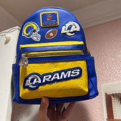 rams loungefly backpack NWT