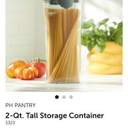 Princess House Tall Pasta Container New