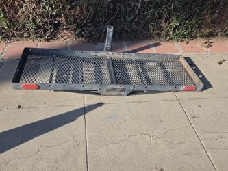 Folding Cargo Carrier Hitch Mount