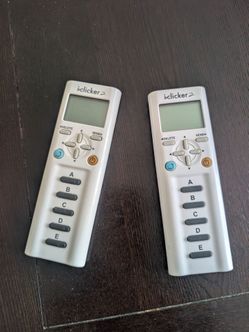 iClicker 2 Student Remotes 2 pack