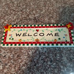 Welcome Sign, Halloween 