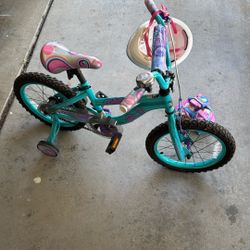 Kids Bike With Helmet And Knee pads 