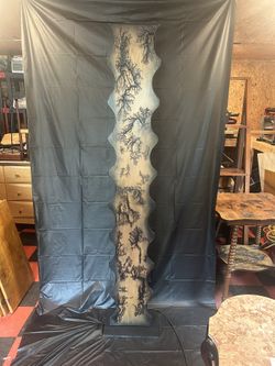 Fractal Burned Decorative Lamp