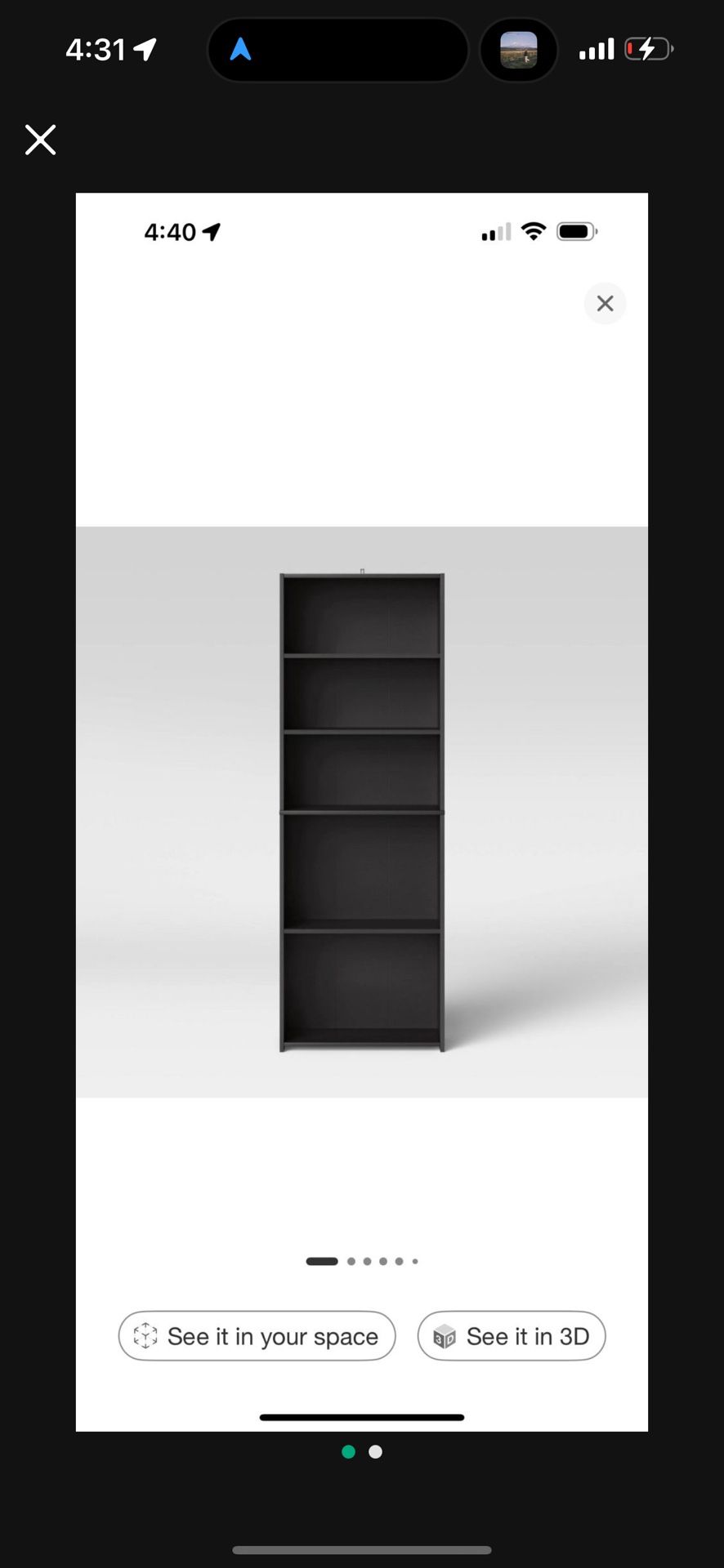Book Shelving + Navy X6 Cubes