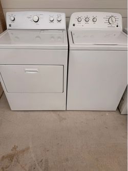 Kenmore Washer and Electric  Dryer