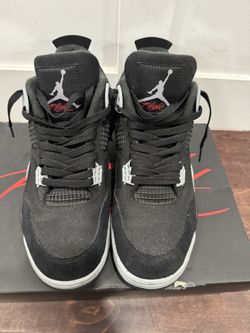 Jordan 4 Retro Black Canvis