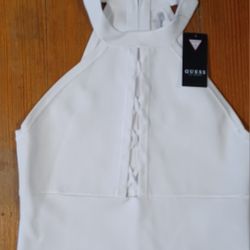 New Tags Women's Size Medium Guess Tank Top Summer Spring Break 