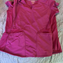 ScrubStar XL Maroon Shirt