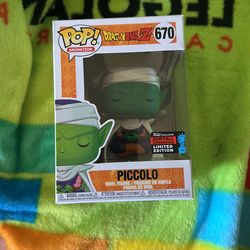 Funko POP! DBZ Lotus Meditating Piccolo #670 NYCC 2019 Exclusive