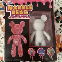 new Marble Bear Diy marble pouring kit