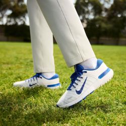 Nike Free Golf Men’s Size 8.5 in Grey White Royal Blue Shoes