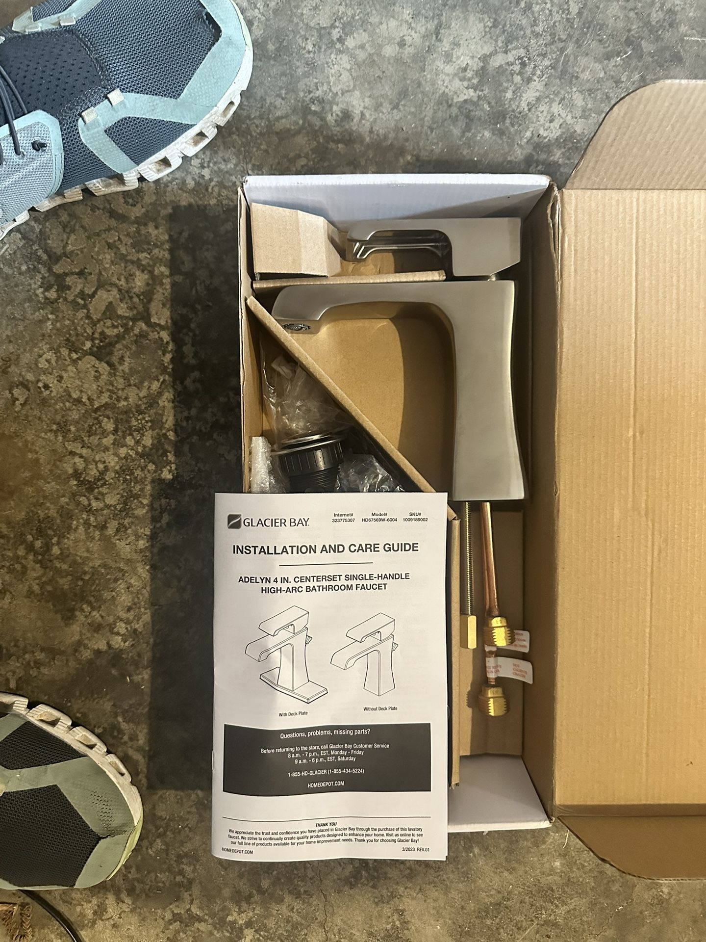 Glacier Bay Sink Faucet