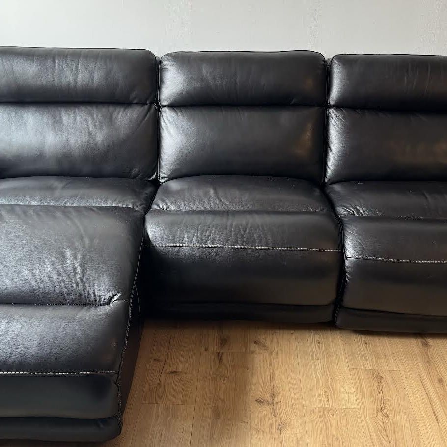 Reclining Leather Sectional