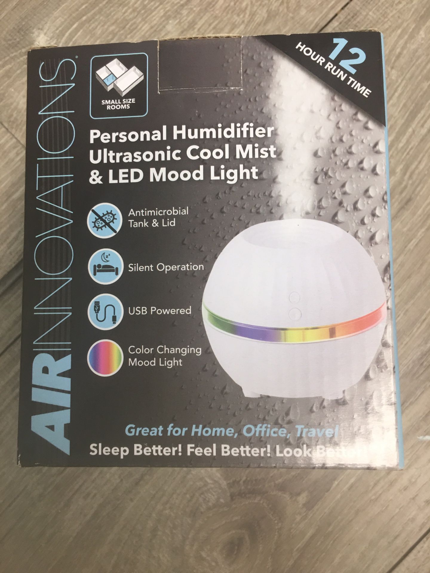 Personal Humidifier Ultrasonic Cool Mist and LED Mood Light
