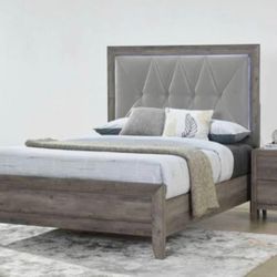 LED Platform Bed