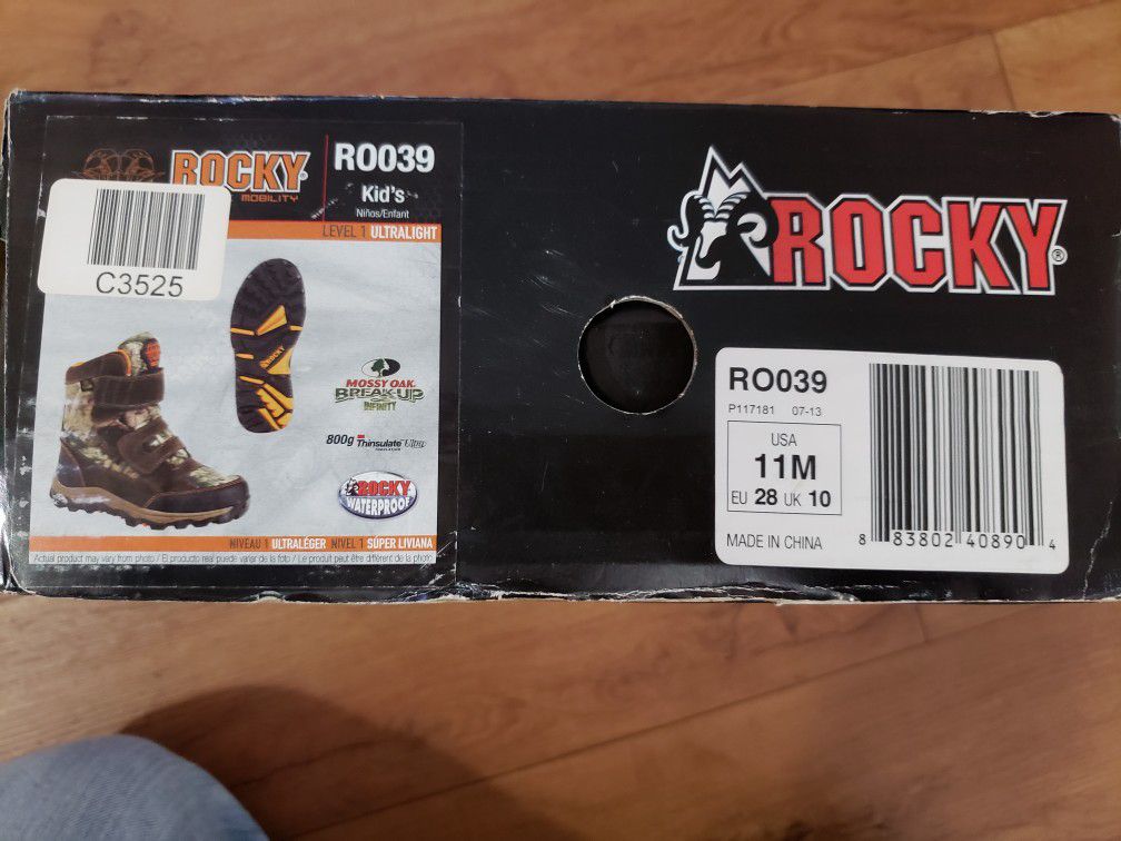 Rocky kids boots