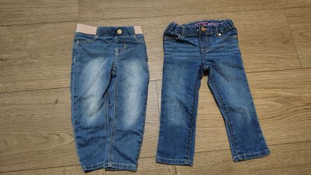 Toddler Girls Jeans Bundle of 2