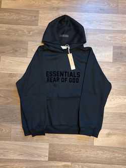 Black Essential Fear Of God hoodie