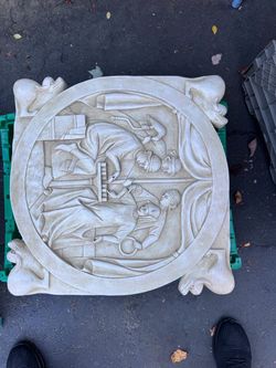 Stone Relief Plaque with Figural Scene