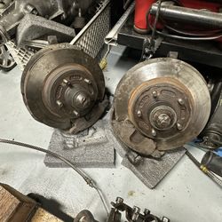 C10 Front Vented Disc Brakes with Stock Spindles