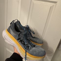 Hoka One One Bondi 8 Goblin Blue Mountain Spring Running Men 9.5 D