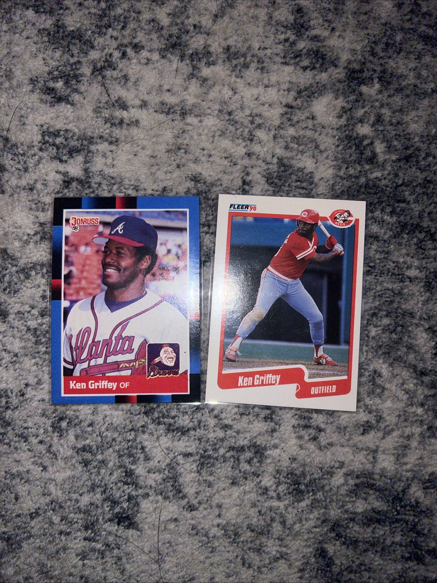 Ken Griffey 2 Card Lot