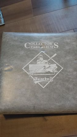 Baseball Cards Collectors Album
