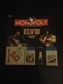 Elvis Presley Monopoly 