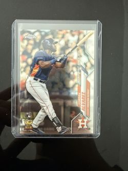 Yordan Alvarez RC Tops Chrome