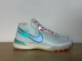 Nike LeBron NXXT Genisus White Aegean Storm Sneakers HF0712-101 Men’s Size 11
