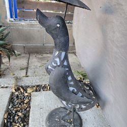 Metal Duck Garden Ornament
