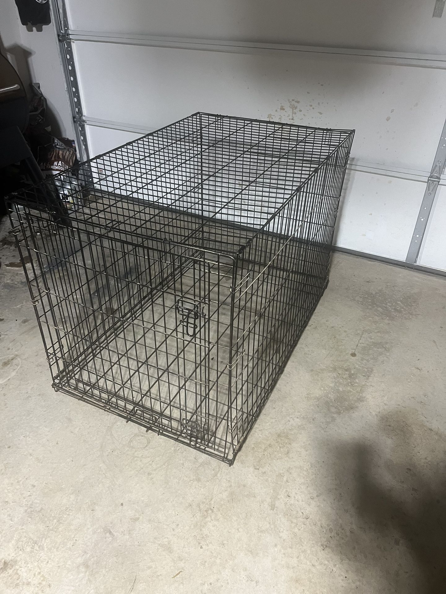 Dog Crate/ Kennel With Cover Xxl 48”Lx30”Wx33”H