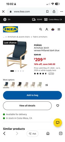 IKEA Poäng Armchair