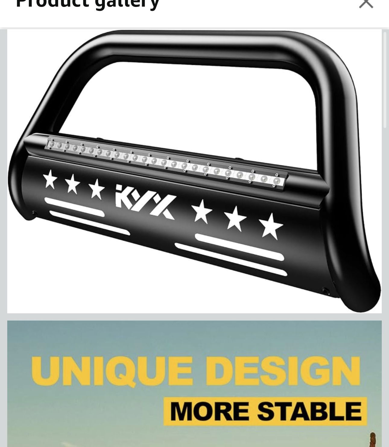 2021 Ram Bully Bar With Light Bar