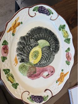 Vintage turkey platter