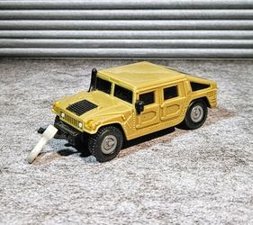 This Item Is 2006- McDonald's Happy Meal Toy Hummer HI From " Armor Squad " Collection • Beige Or Sand-Colored Plastic Vehicle •  Wrench No Retract 