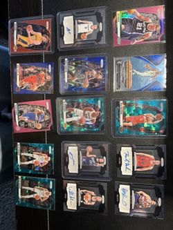 NBA Numbered Cards And Autograph Card Plus Bulk