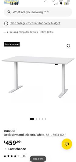 Rodulf IKEA large desk