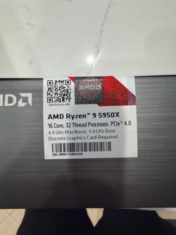 Brand new AMD 5950x GPU